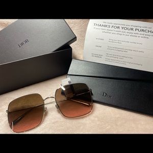 Dior Stellaire 59mm Square Sunglasses